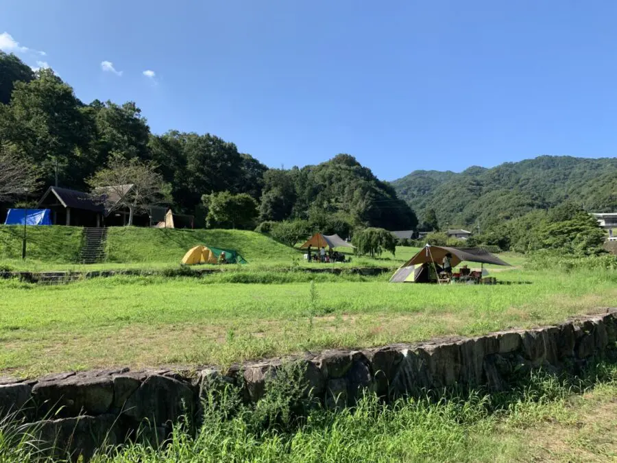 香川県さぬき市『門入の郷』の『水辺の公園』と『花の広場』キャンプ場を下見してきました。