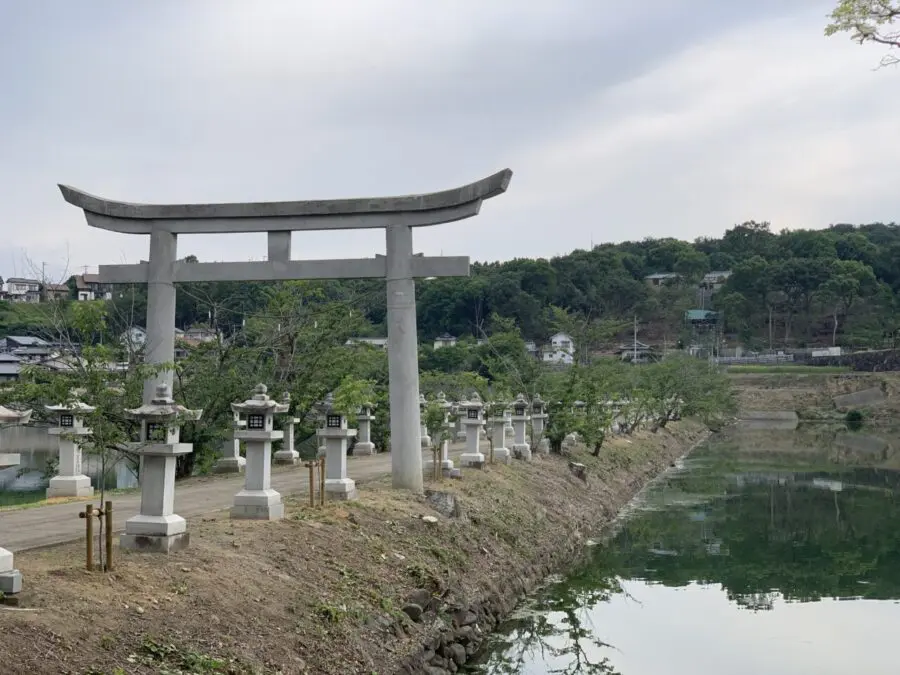 竜満池中心に続く遊歩道『竜桜公園』と『川東八幡神社』と『油山展望台』へ行ってきました！