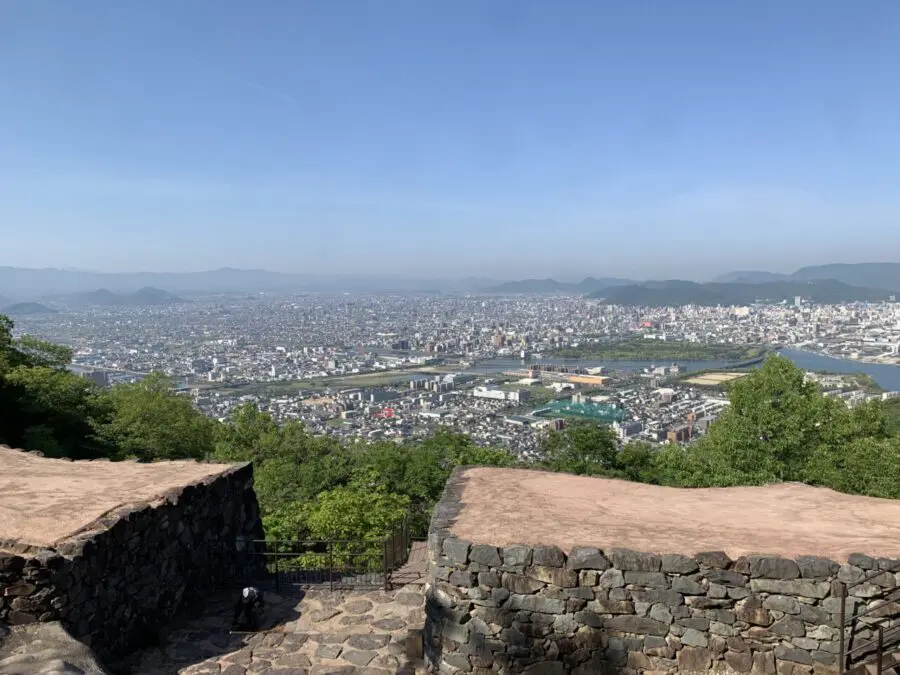 667年建築の古代朝鮮式山城から望む絶景！香川県高松市の『屋嶋城（やしまのき）城門跡』訪問ッ！