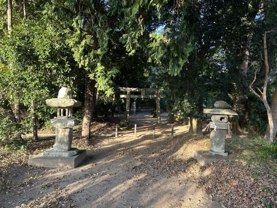 長い一本道の参道が神秘的！香川県東かがわ市の県指定自然記念物『二宮神社の森』を訪問ッ！